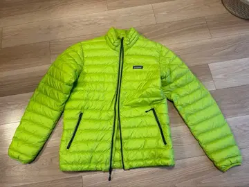 patagonia 다운 자켓 라임 그린
