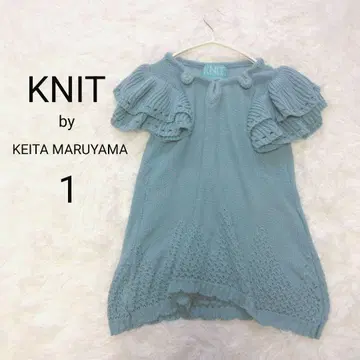 KEITA MARUYAMA 니트 슬리브리스 S 프릴