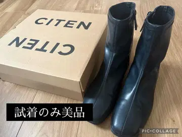 CITEN 사이드 지퍼 부츠 매장 시착만 한 상품! L 사이즈