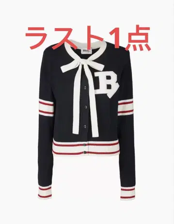 bibiy.B.CLUB TIE CARDIGAN 네이비