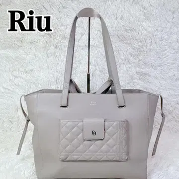 Riu 리우 토트백 2way 그레이지 A4 대응 컴퓨터 수납