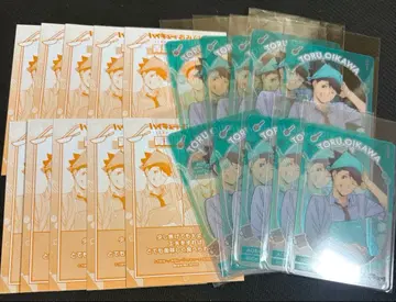 하이큐 쇼와노트 복권 클리어 카드 오이카와 10장 세트