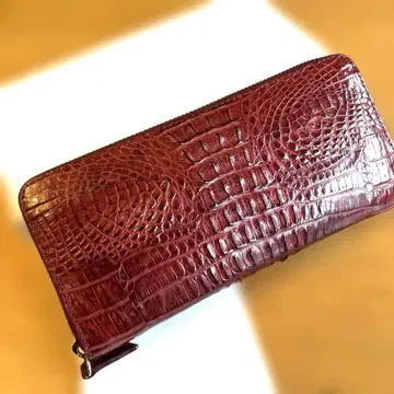 BARCOS 크로커다일 장지갑 미사용 새상품 박스형