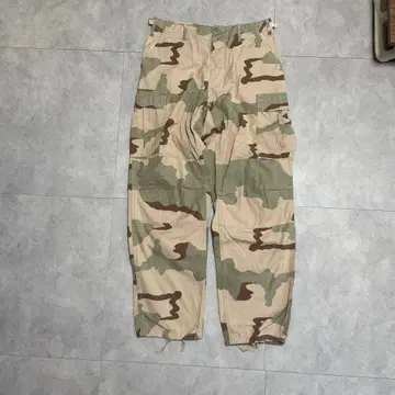 미군 실물 BDU 팬츠 사막 카모 3 컬러 카모플라쥬 S-REG 6 포켓