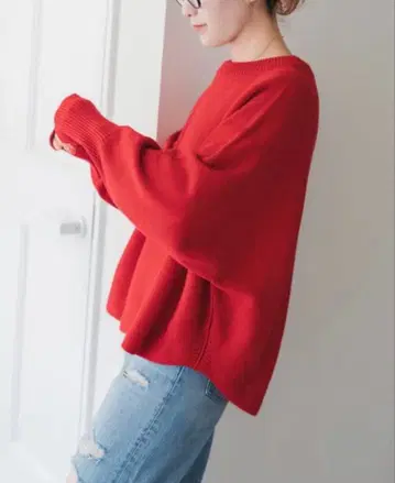 벌키얀 돌먼 롱 리브 니트 스픽 앤 스팬