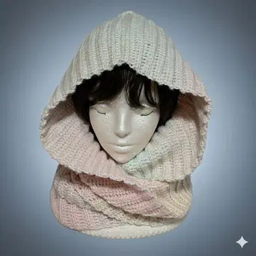 소피 후드 후드 부착 머플러