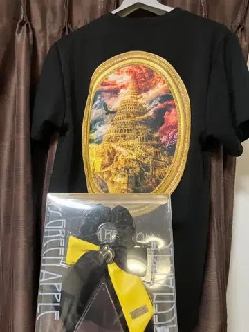 Mrs. GREEN APPLE 바벨탑 티셔츠 M 리본 세트!!