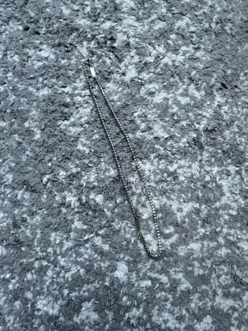 윔 가젯 hoaw. 실버 테니스 목걸이 스톤