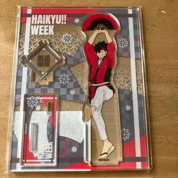 하이큐!! 위크 아크릴 스탠드 참새춤 쿠로오 테츠로