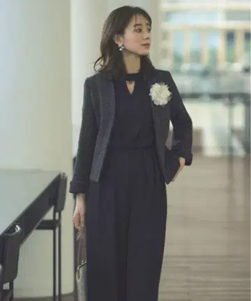 루이엘 노카라 자켓 & 올인원 수트 2종 셋업 팬츠