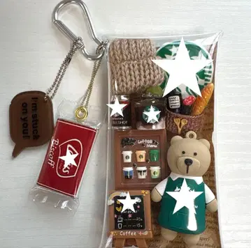 *가챠 파우치 *곰돌이 커피