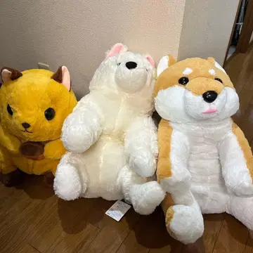 봉제 인형 세트 ( 개 곰 기타 )