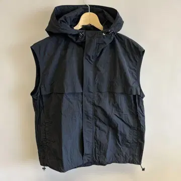 사우전드마일 나일론 베스트 후드 집업