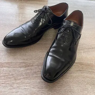 켄포드 유리 가죽 내익 스트레이트 팁 일본제