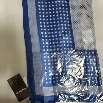 Paul Stuart 물방울 패턴 스카프