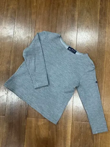 SAINT JAMES 그레이 속기모 니트