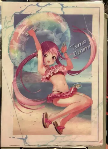 쿠니미 타마 클리어 파일 세트 헤븐 번즈 레드