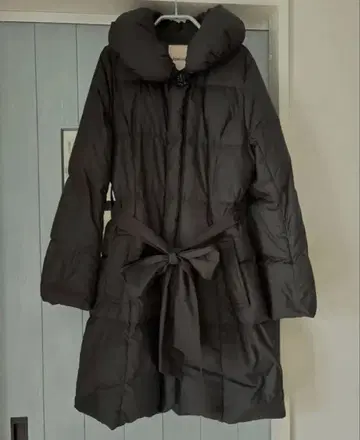 Apuweiser-riche 블랙 롱 다운 자켓