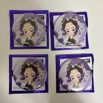 귀멸의 칼날 난자 캔 배지 코쵸우 시노부