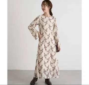 택 포함 새상품 디스코트 [포멀] 레이스 원피스