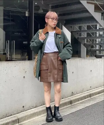 차오패닉 멀티WAY 옷깃 코듀로이 하프 오버 자켓