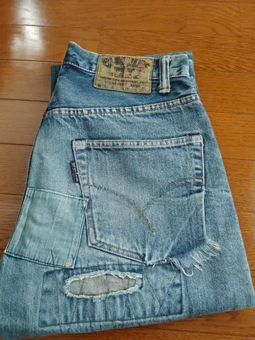 BLUE BLUE 빈티지 가공 데님 사이즈 32인치