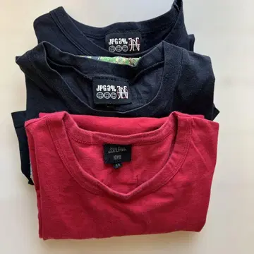 장 폴 고티에 3장 세트 티셔츠