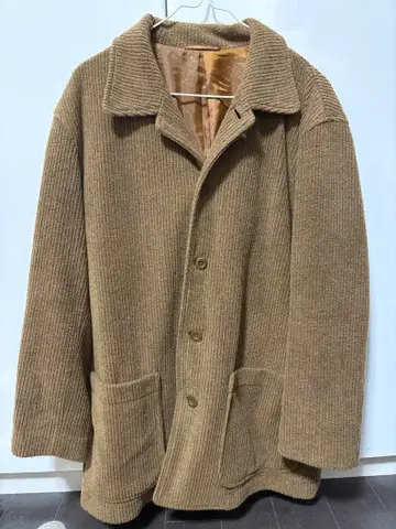 코듀로이 베이지 테일러드 자켓 M