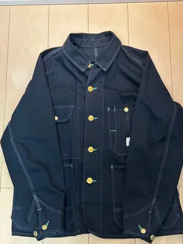 한정판 TCB 청바지 커버올 Cat Head Jacket BKBK 36