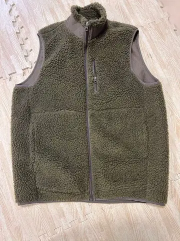 무인양품 신사 보아 플리스 베스트 L 사이즈