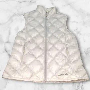 몽벨 화이트 스페리오 다운 베스트 수납 봉투 포함