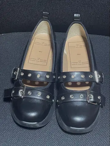 지유 GU x rokh 로크 콜라보 메리제인 슈즈