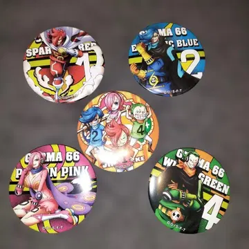 원피스 제르마 66 이치지 니지 레이쥬 요르지 유년기 캔뱃지 5개