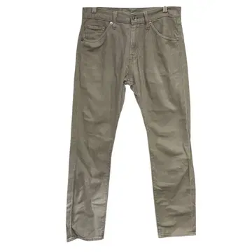 GU 코튼 스트레이트 팬츠 (30) 치노 팬츠 스테디셀러 캐주얼 베이지