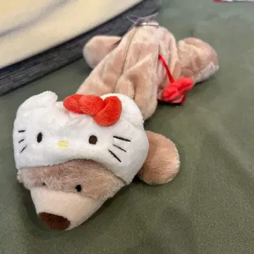 NICI 니키 피규어 파우치 러브 베어 x 헬로키티 산리오