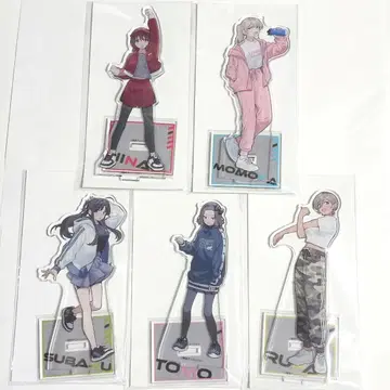 걸즈밴드클라이 애니메이트 복권메이트 아크릴 스탠드 전 5종 세트