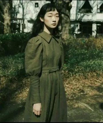 foufou 크라프트 린넨 클래시컬 드레스