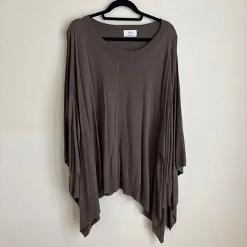 브라운 오버 사이즈 튜닉 오부소데