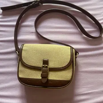 A.P.C 베이지 숄더백