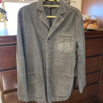 M.F.E. 그레이 데님 자켓