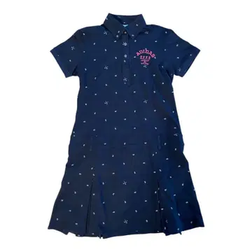 adidas 골프 폴로 원피스 M 네이비