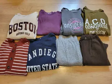 여성용 겨울 의류 묶음 판매