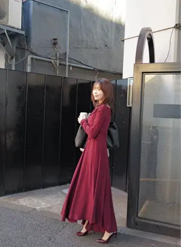 VALLAN Sculpted Flow Drape 드레스 택 포함 새상품