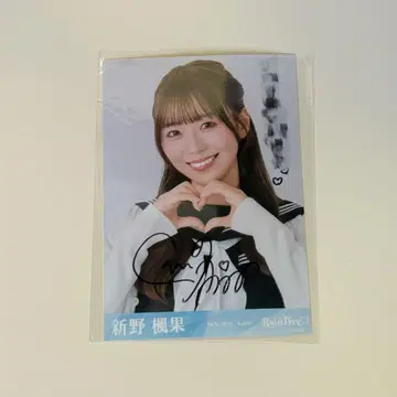 에오라님 RainTree 신노 후우카 브로마이드 친필 2장 세트