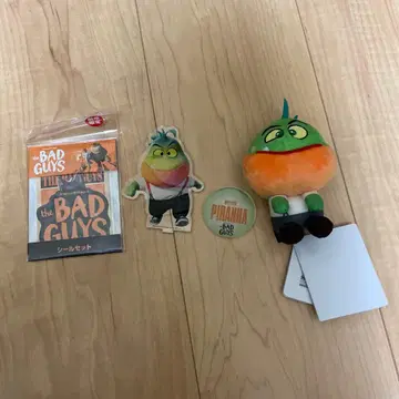 더 배드 가이즈 캐릭터 굿즈 세트
