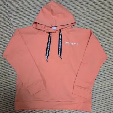 TAYLORMADE 후드 부착 오렌지 후드티