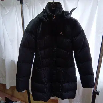 adidas 블랙 다운 자켓 작은 사이즈 어린이 가능
