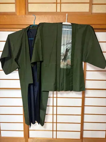 남성용 기모노 겉옷 세트