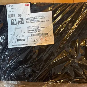 미사용 UNIQLO 웜 스마트 팬츠 네이비 허리 82cm 인심 77