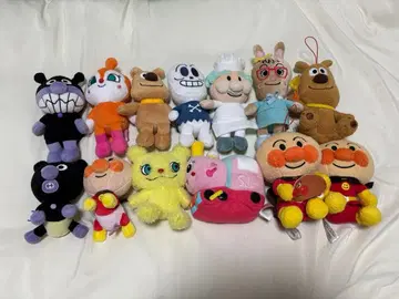 캐릭터 봉제 인형 세트